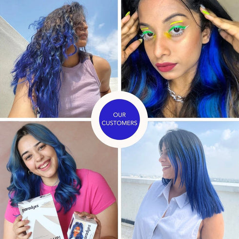 Paradyes Rudolphi Blue Semi-Permanent Hair Color